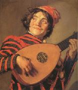 Frans Hals Jester with a Lute (mk05) china oil painting reproduction